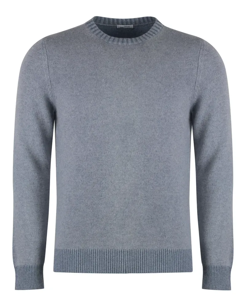 Malo Klassischer Kaschmirpullover - Blau Blau
