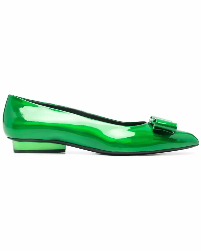 Ferragamo Viva Ballerinas - Grün Grün
