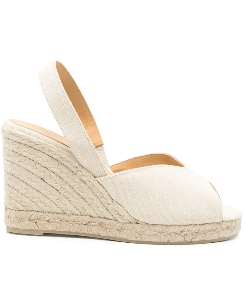 Castañer Brisa Espadrilles 90mm - Nude Nude