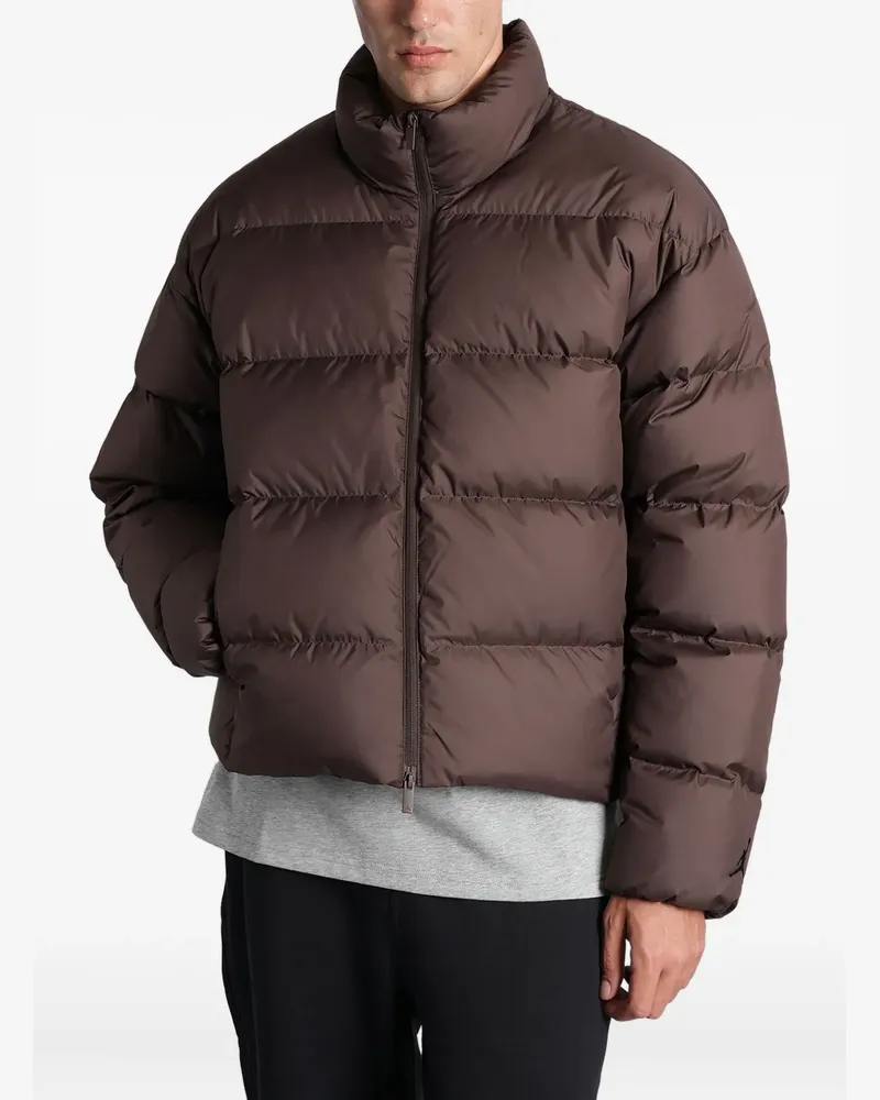 Jordan Wattierte Flight Jacke - Braun Braun