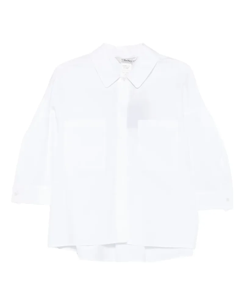 Max Mara chest-pockets shirt - Weiß Weiß