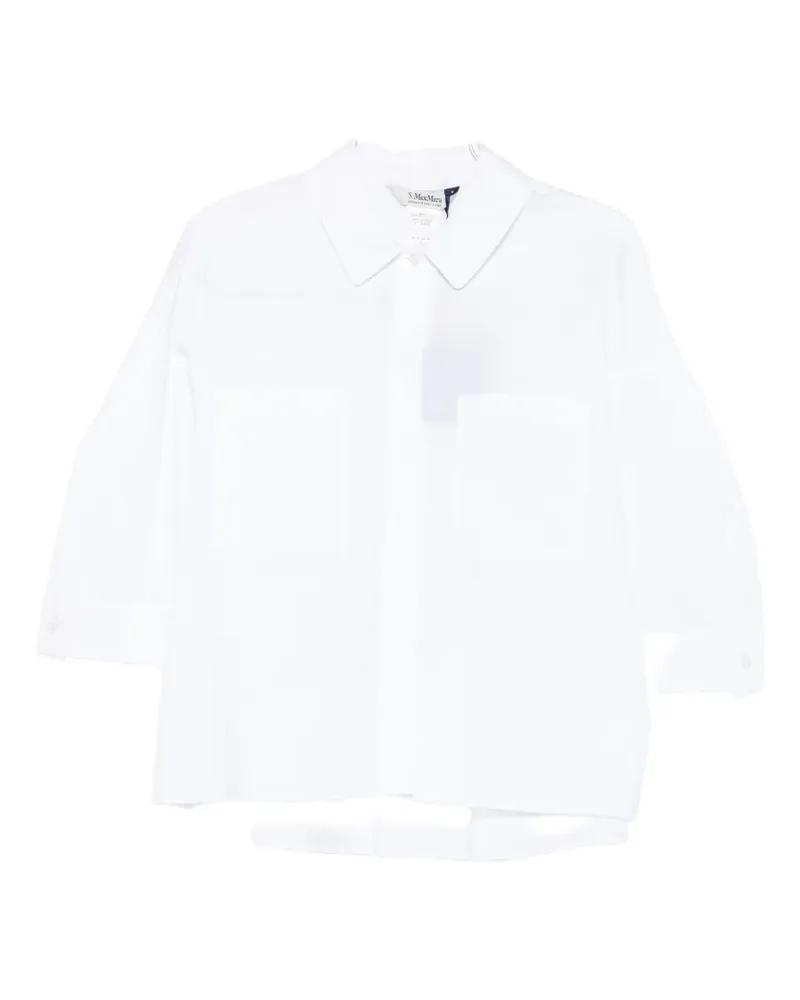 Max Mara chest-pockets shirt - Weiß Weiß