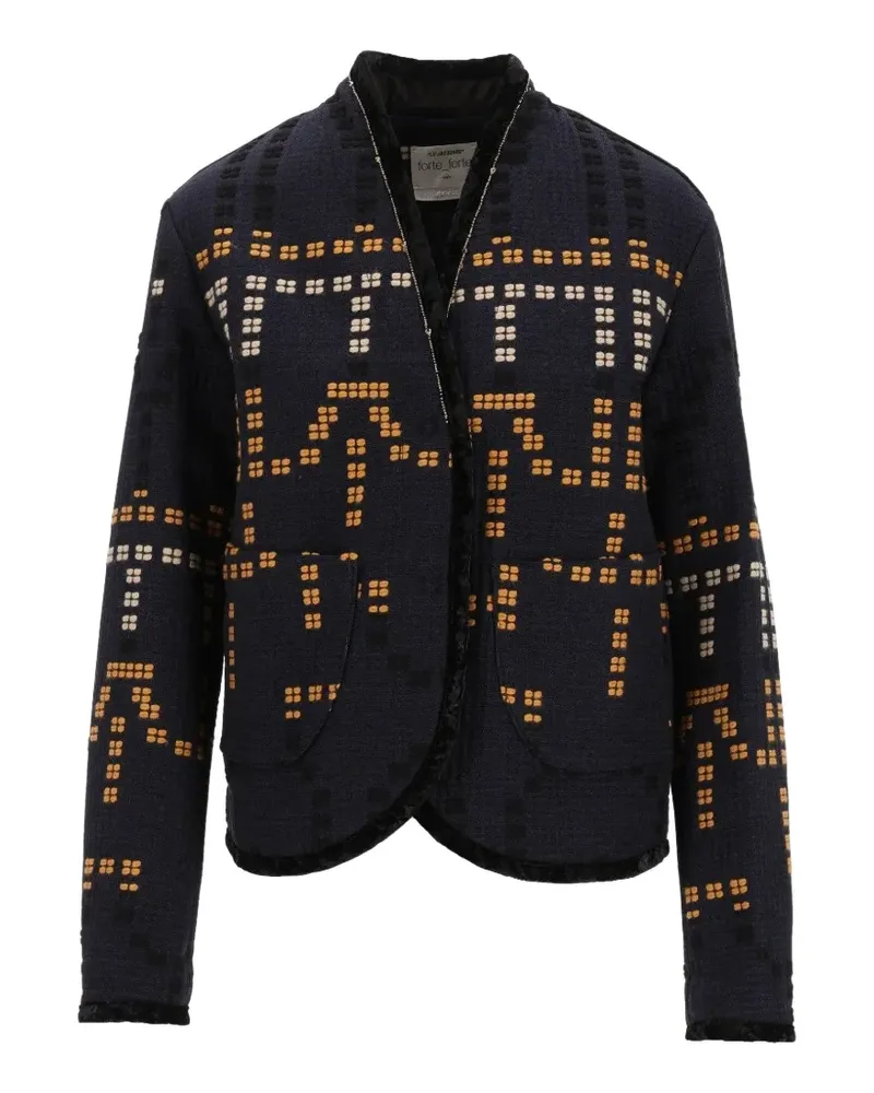 forte_forte Samarcanda jacket - Blau Blau