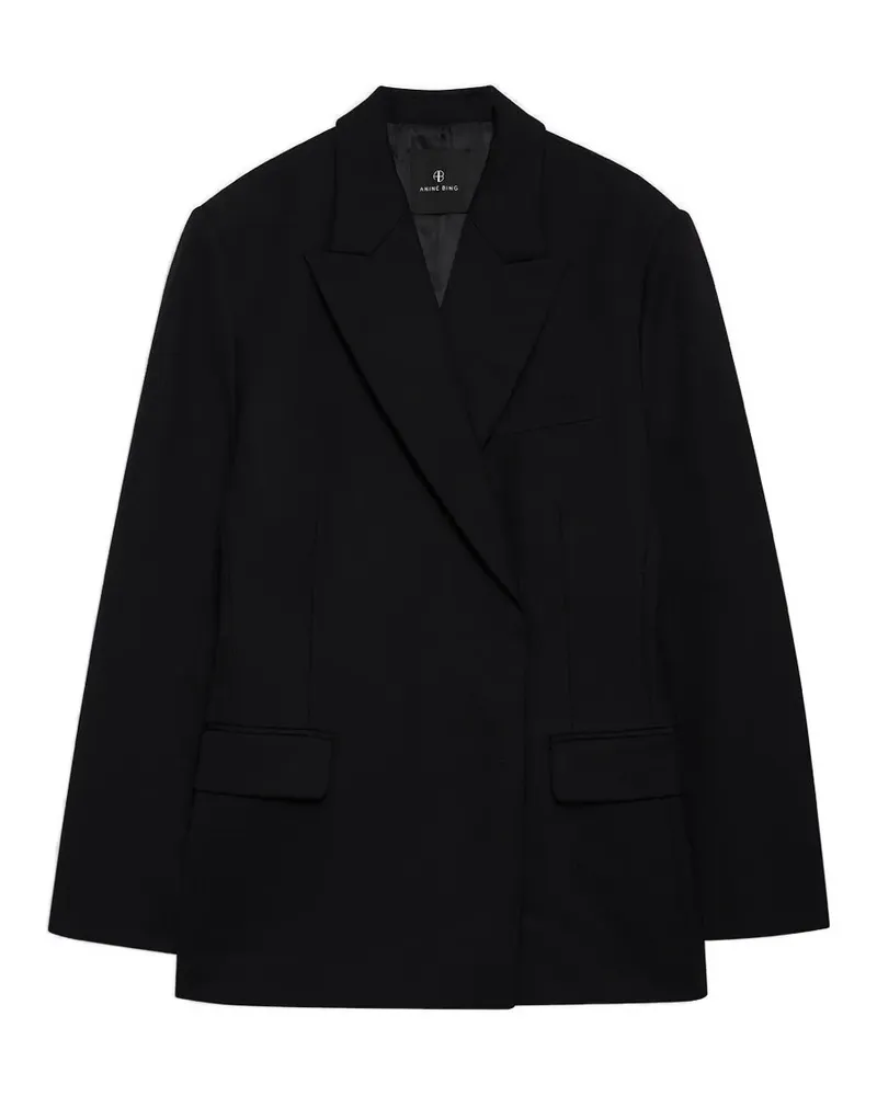 Anine Bing Aretha Blazer - Schwarz Schwarz