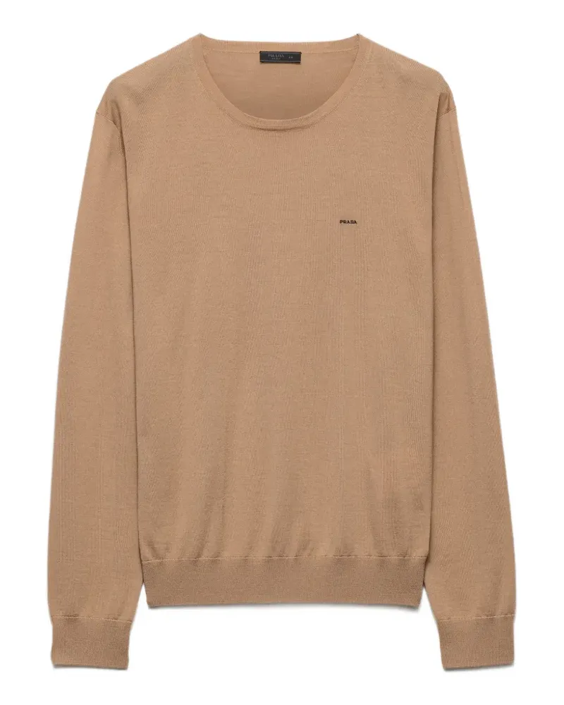 Prada superfine wool crew-neck sweater - Braun Braun