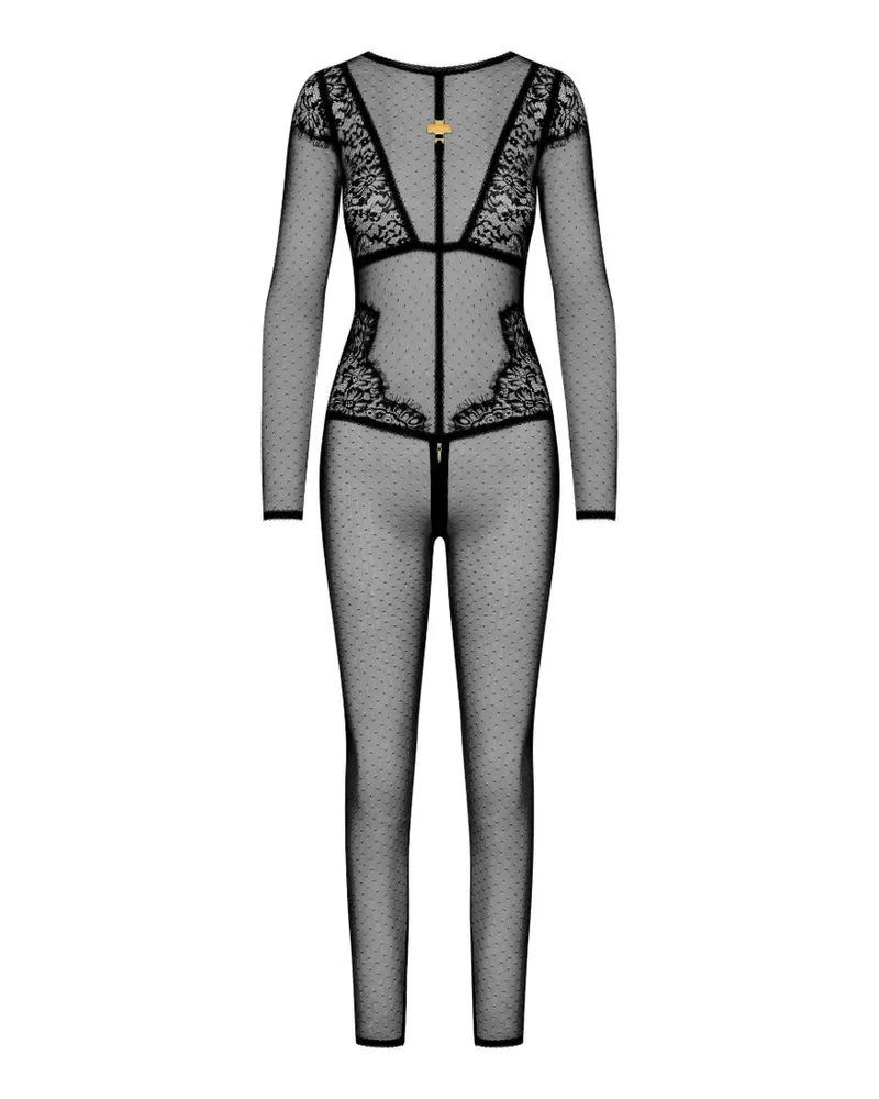 Maison Close Inspiration Divine Jumpsuit - Schwarz Schwarz