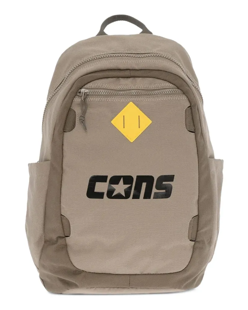 Converse Rucksack mit Logo-Print - Nude Nude