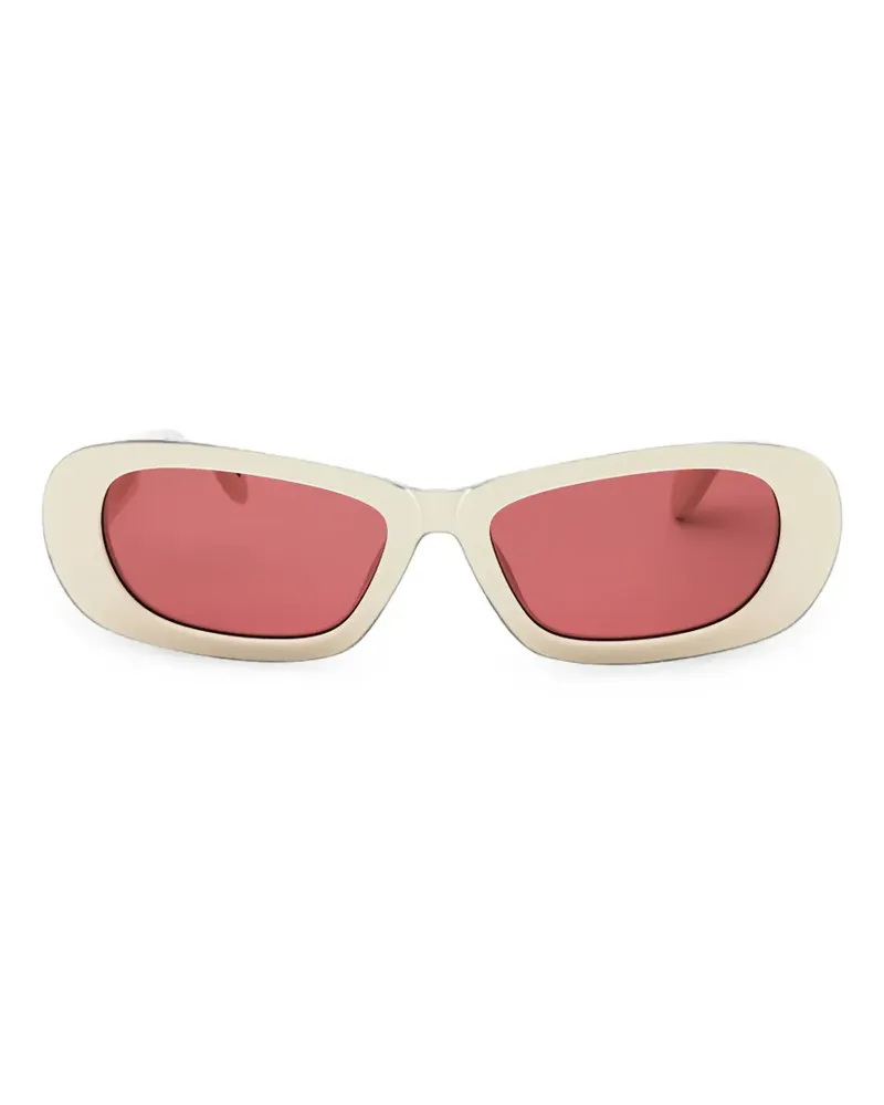 Palm Angels tinted-lens sunglasses - Weiß Weiß