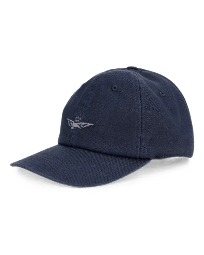 Aeronautica Militare logo-embroidered baseball cap - Blau Blau