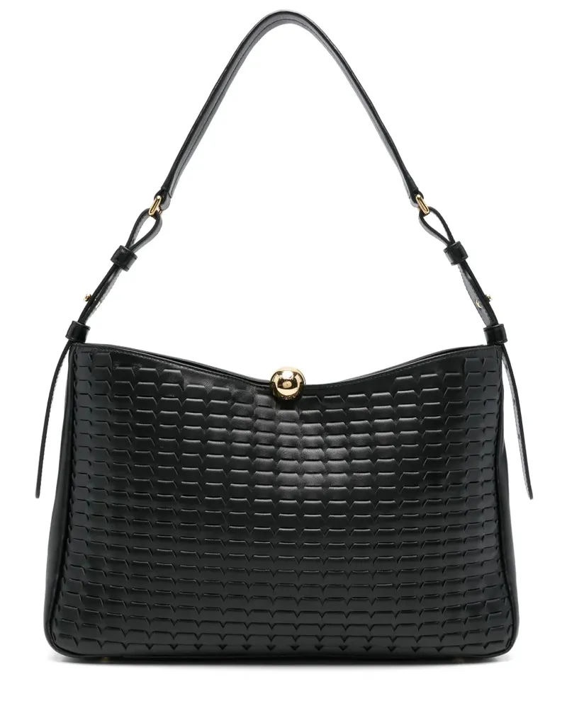Furla Schultertasche aus Leder - Schwarz Schwarz