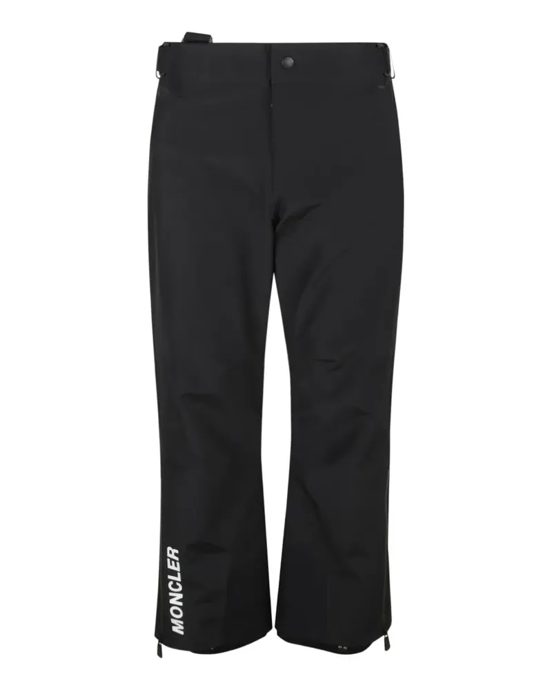 Moncler Skihose mit Logo-Detail - Schwarz Schwarz