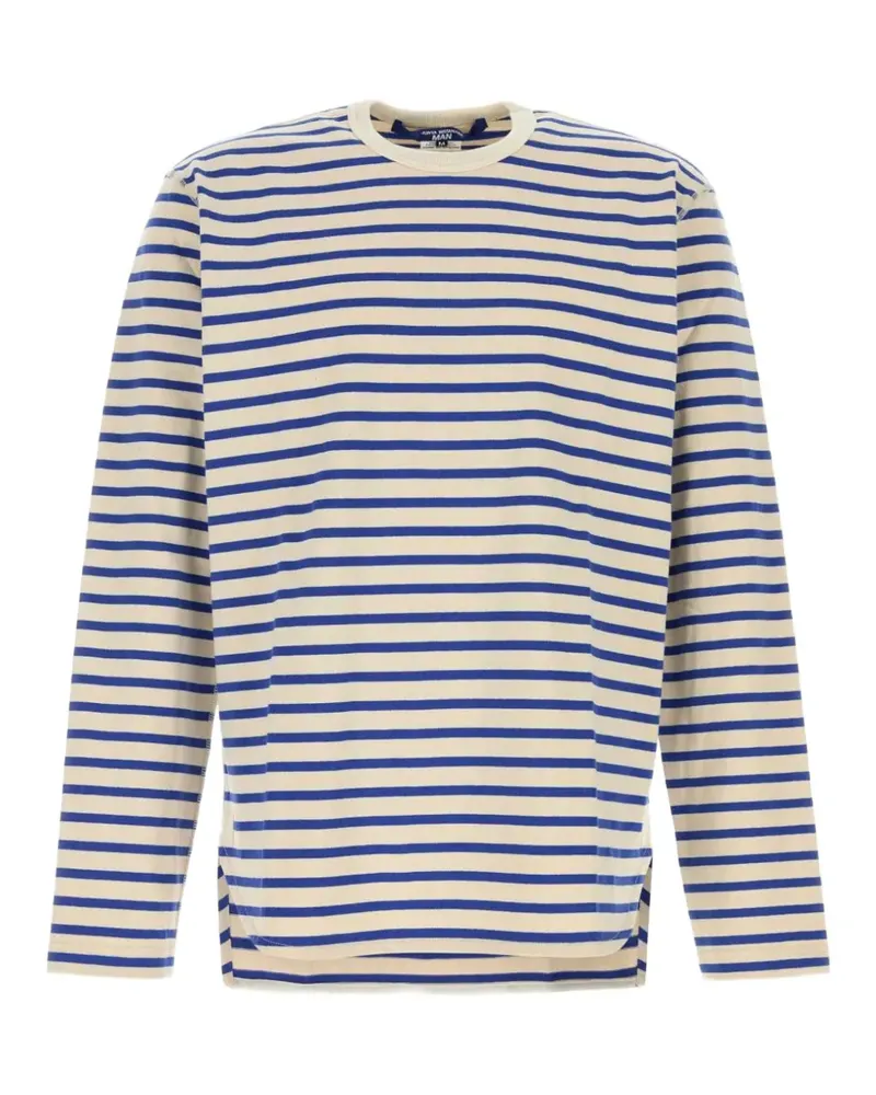 Junya Watanabe striped T-shirt - Nude Nude