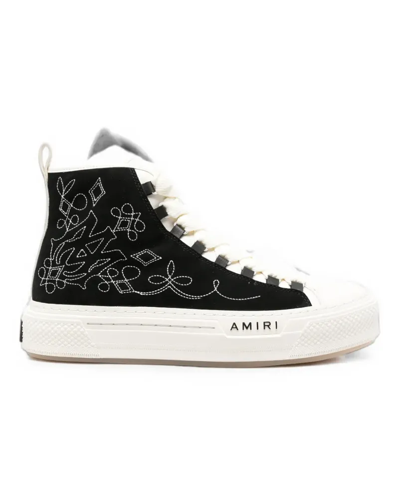 Amiri Western MA Court Hi sneakers - Schwarz Schwarz
