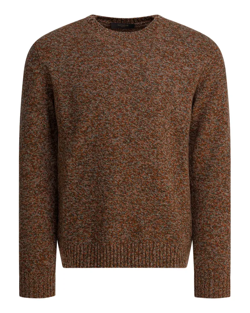 Zanone Pullover mit Rundhalsausschnitt - Braun Braun