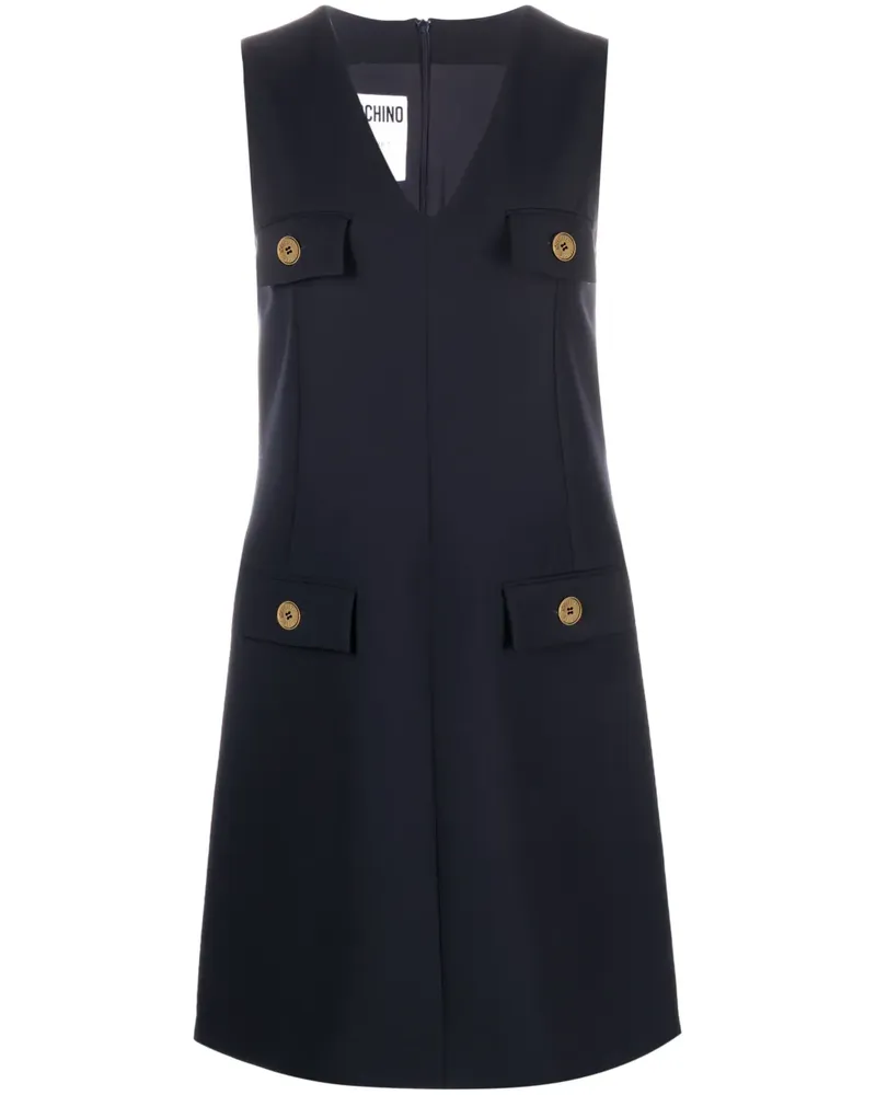 Moschino Ärmelloses Kleid - Blau Blau