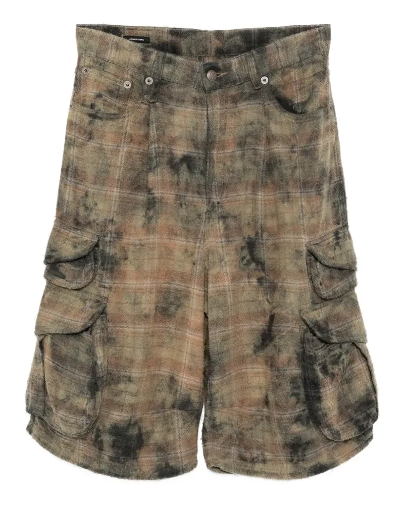 R13 Bermouda cargo shorts - Grün Grün