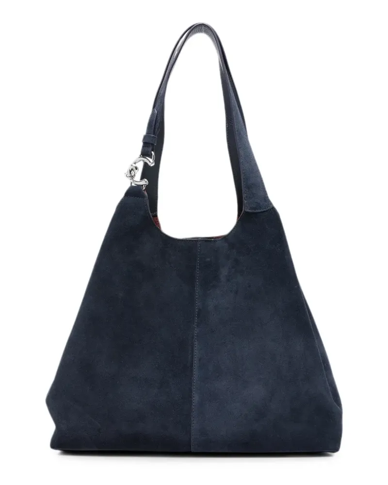 Coccinelle suede shoulder bag - Blau Blau