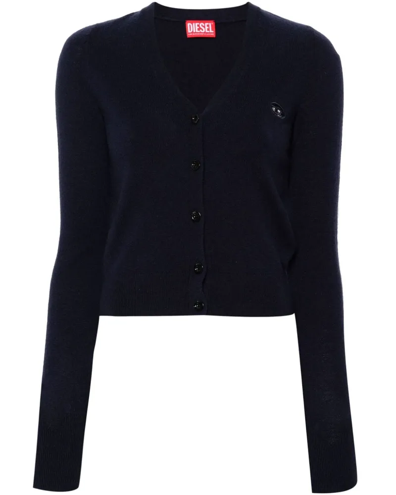 Diesel M-Arte Cardigan Blau