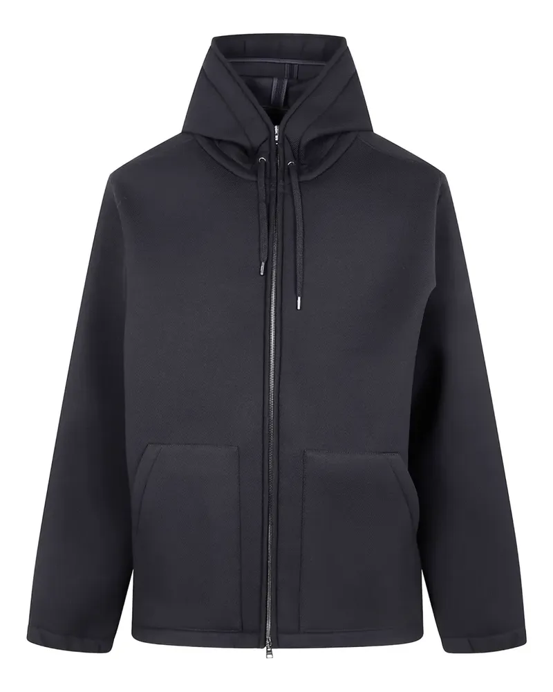 Herno hooded zip-up jacket - Blau Blau