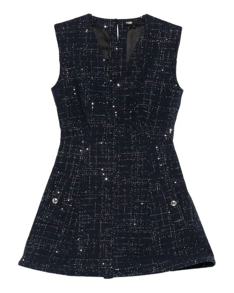 Maje Ärmelloser Playsuit - Blau Blau