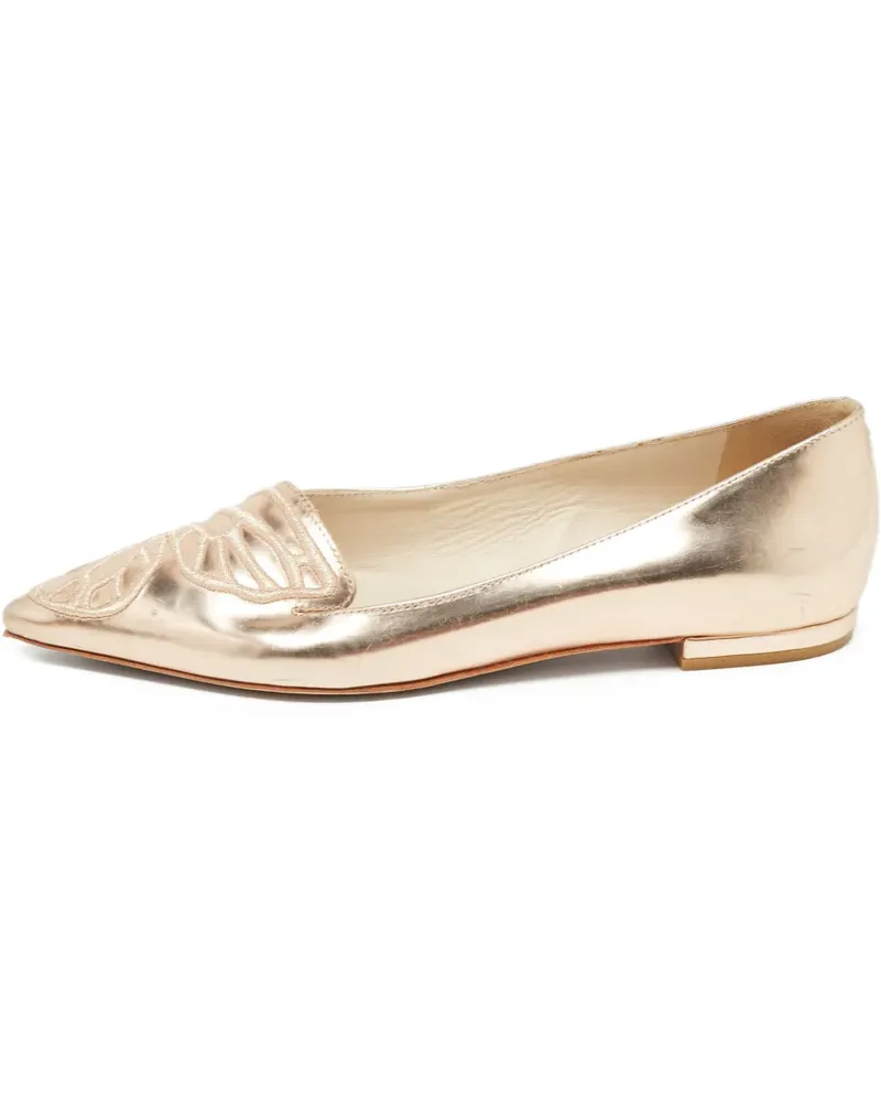 Sophia Webster Pre-owned Bibi Ballerinas im Metallic-Look - Rosa Rosa