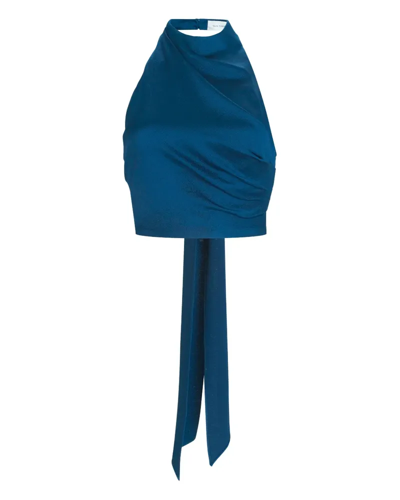 Silvia Tcherassi Colima Oberteil - Blau Blau