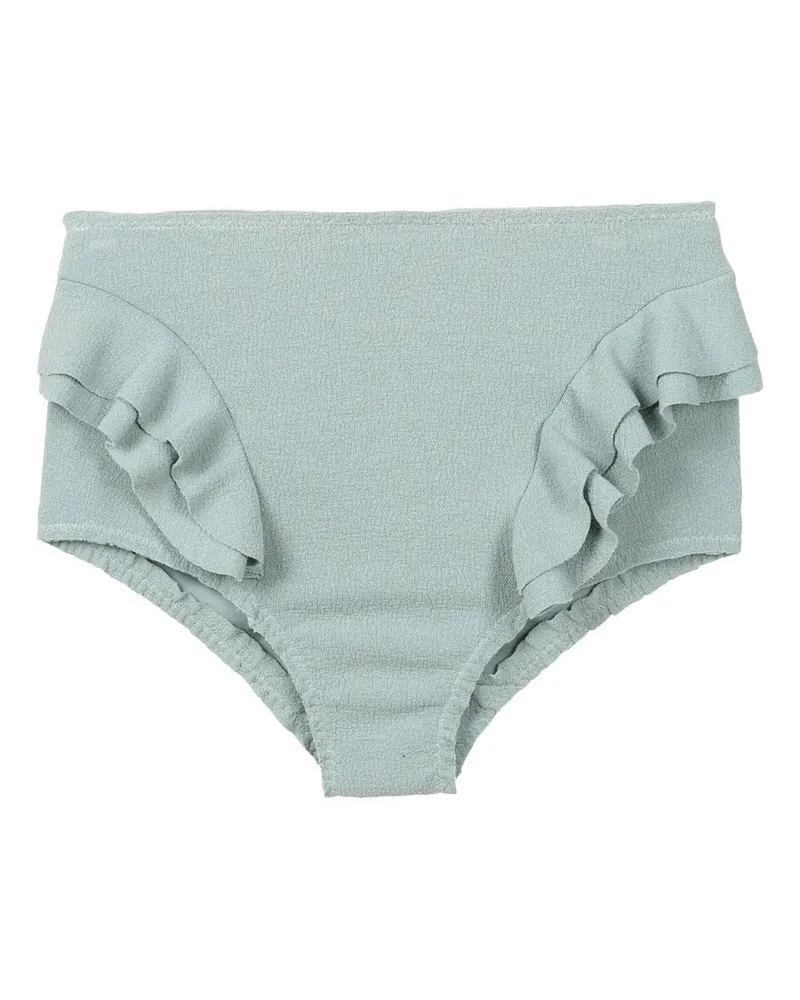 Clube Bossa Bikinihöschen mit hohem Bund - Blau Blau