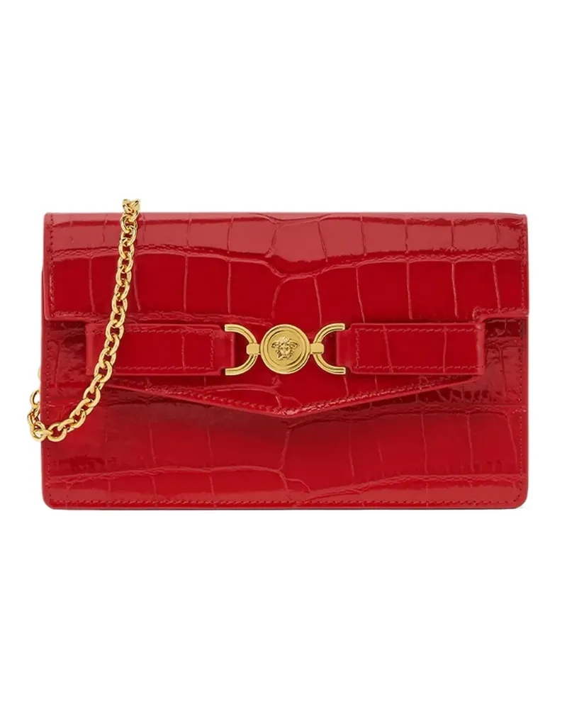 Versace Medusa Head Clutch - Rot Rot