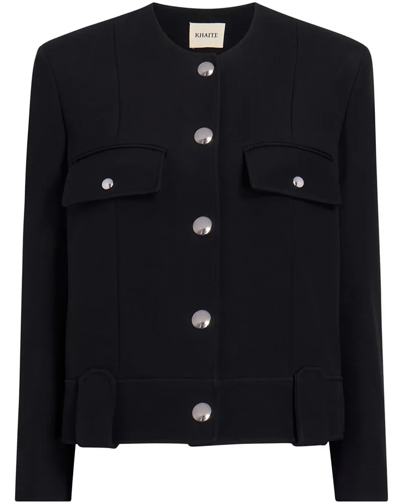 KHAITE The Laybin Bomberjacke - Schwarz Schwarz