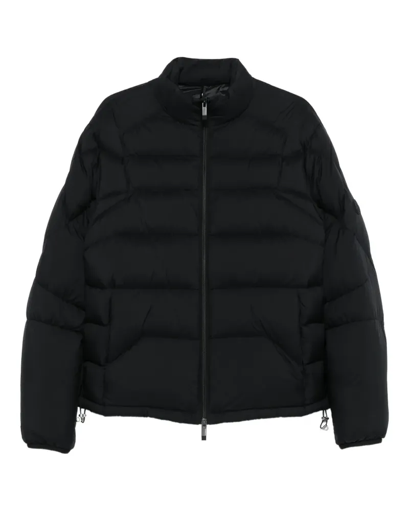 Moncler Gesteppte Jacke mit Reißverschluss - Schwarz Schwarz