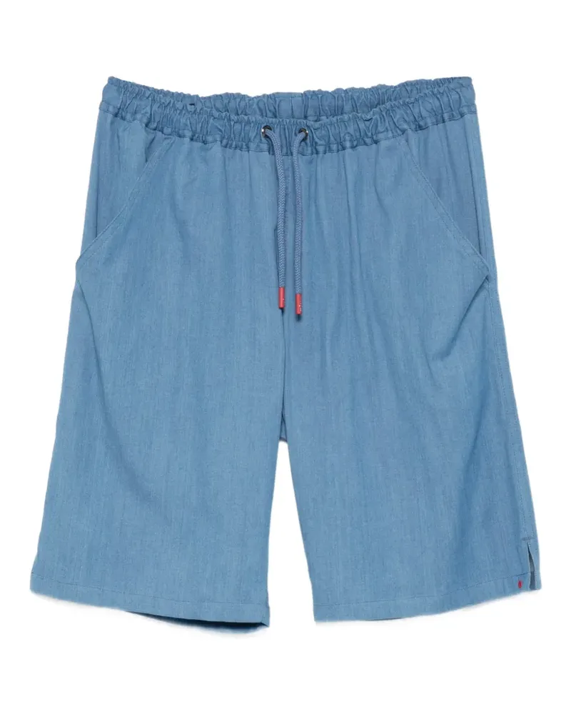 Kiton drawstring shorts - Blau Blau