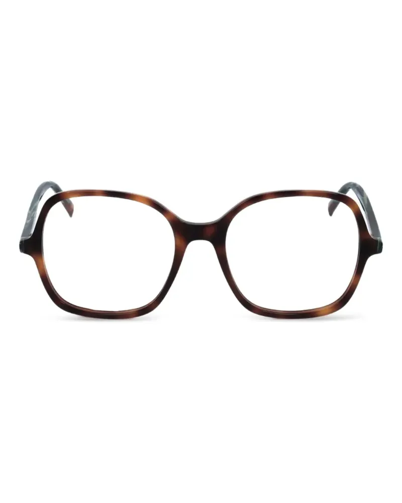 Missoni Eckige Brille in Schildpattoptik - Braun Braun