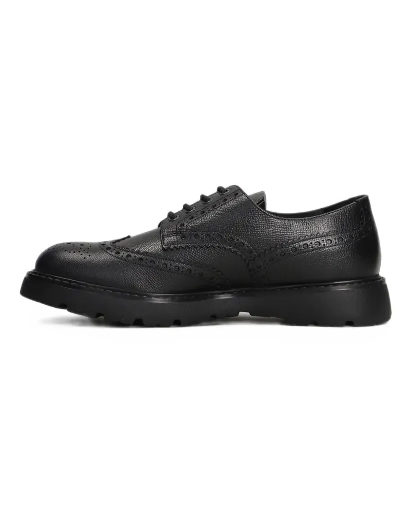 Doucal´s leather brogues shoes - Schwarz Schwarz
