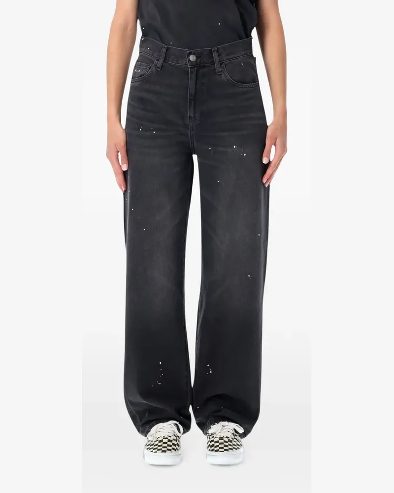 Carhartt WIP Arin paint-splatter straight-leg jeans - Grau Grau
