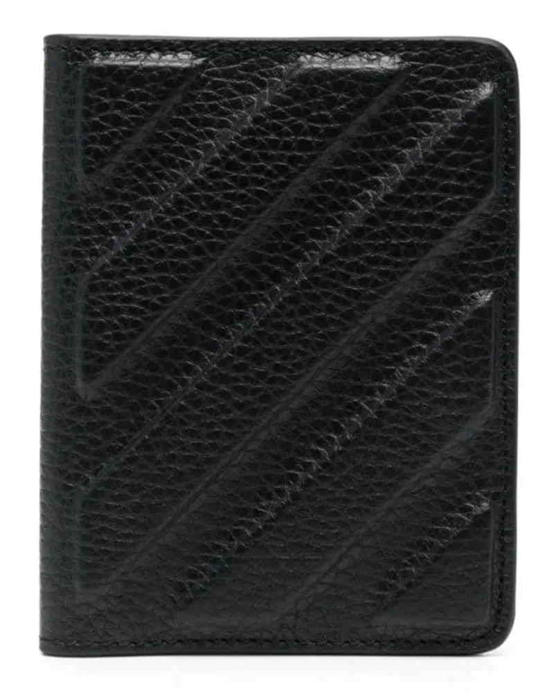 OFF-WHITE Binder Portemonnaie - Schwarz Schwarz