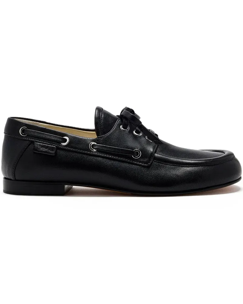 Proenza Schouler Loafer aus Leder - Schwarz Schwarz