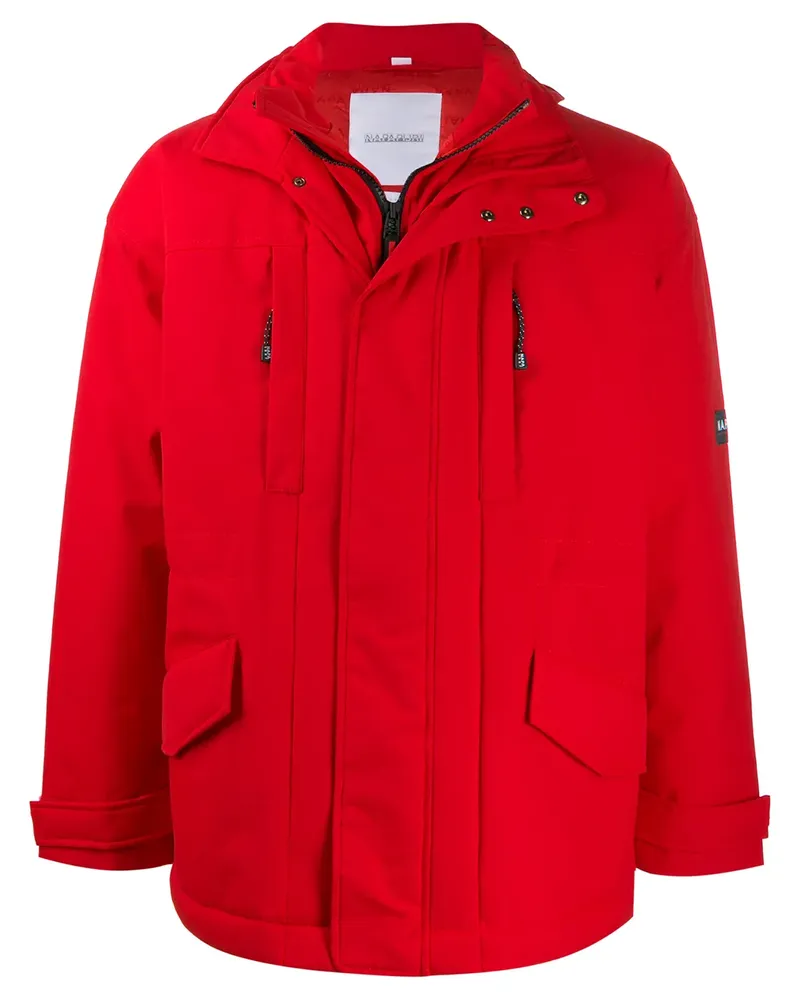 Napa By Martine Rose Gefütterte Sportjacke - Rot Rot