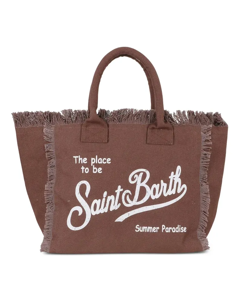 MC2 Saint Barth Vanity fringed shoulder bag - Braun Braun