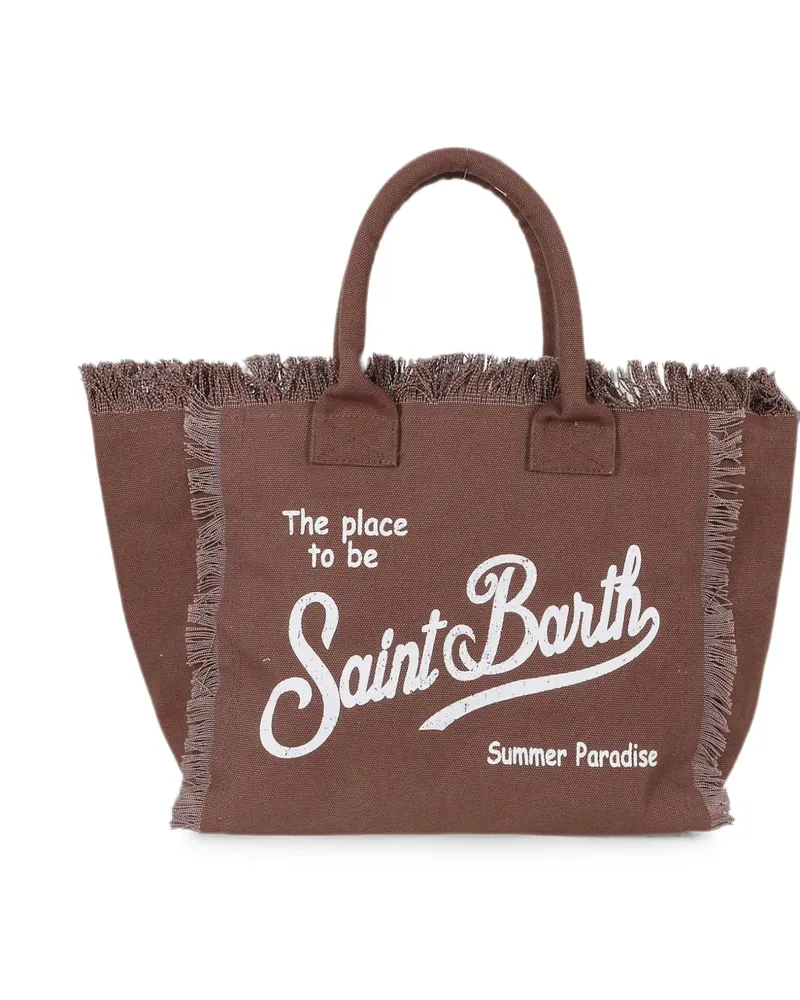 MC2 Saint Barth Vanity fringed shoulder bag - Braun Braun