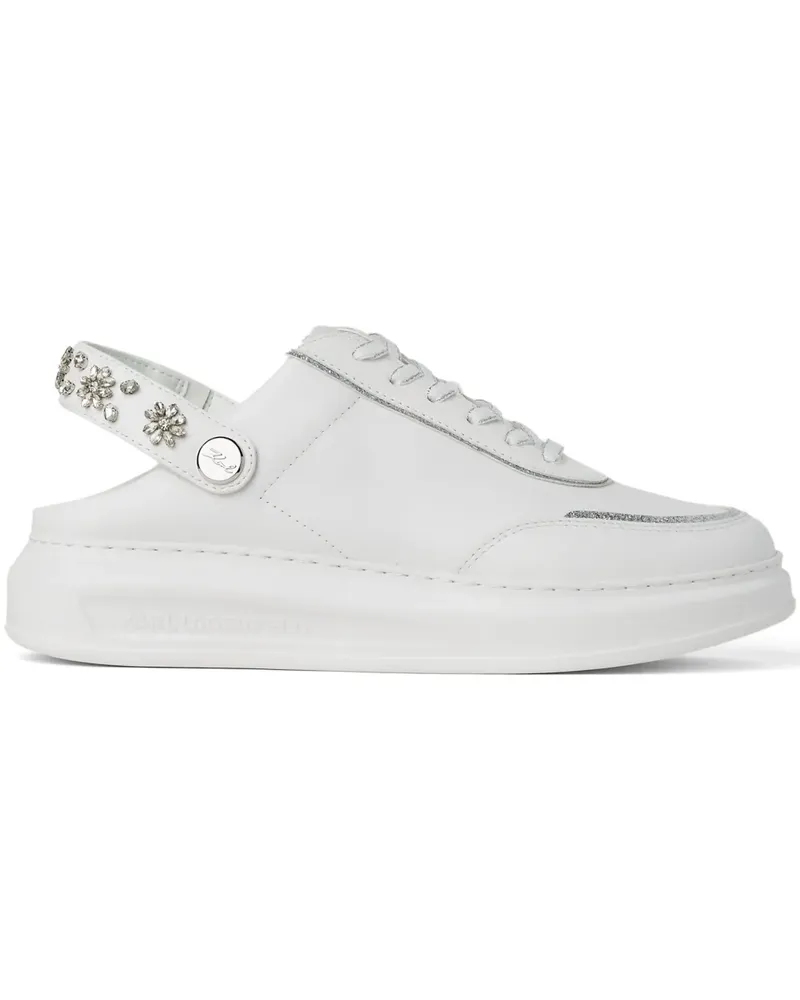 Karl Lagerfeld Kapri Sneakers - Weiß Weiß