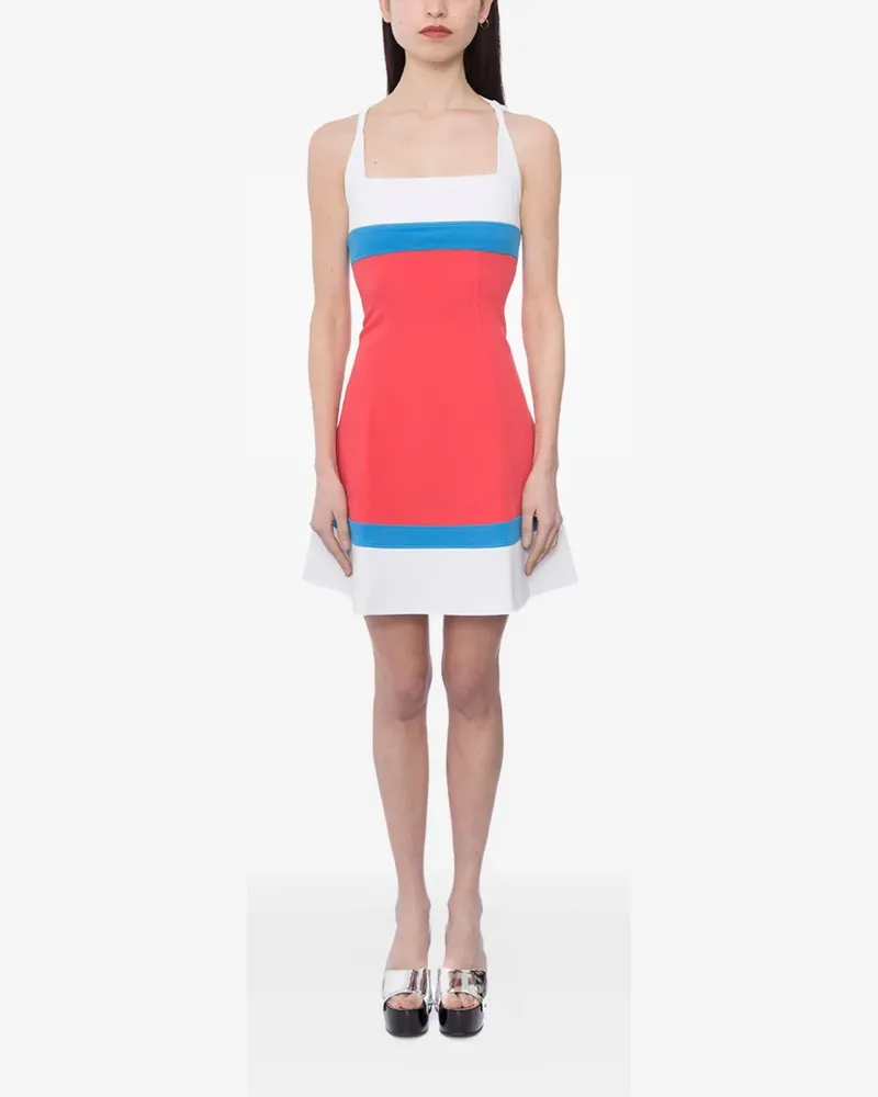 Dsquared2 square-neck mini dress - Weiß Weiß