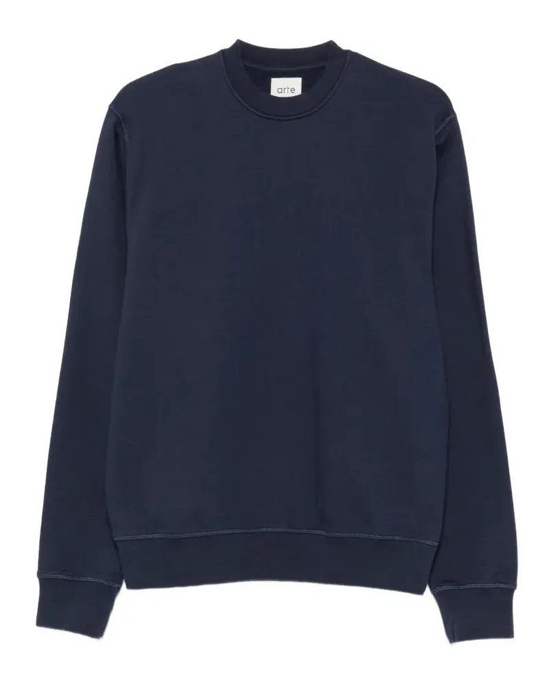 Arte Antwerp Sweatshirt mit Logo-Print - Blau Blau