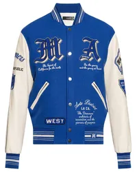 Amiri Dream Team Varsity Jacke Blau