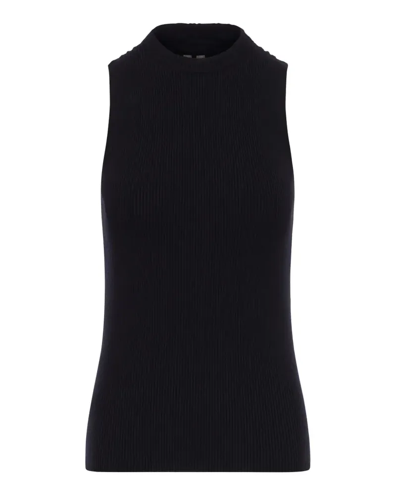 Rick Owens ribbed-knit tank top - Schwarz Schwarz
