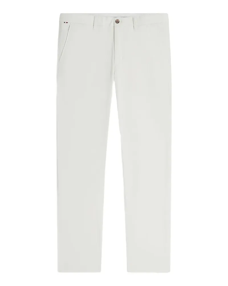 Tommy Hilfiger Denton printed-structure trousers - Weiß Weiß