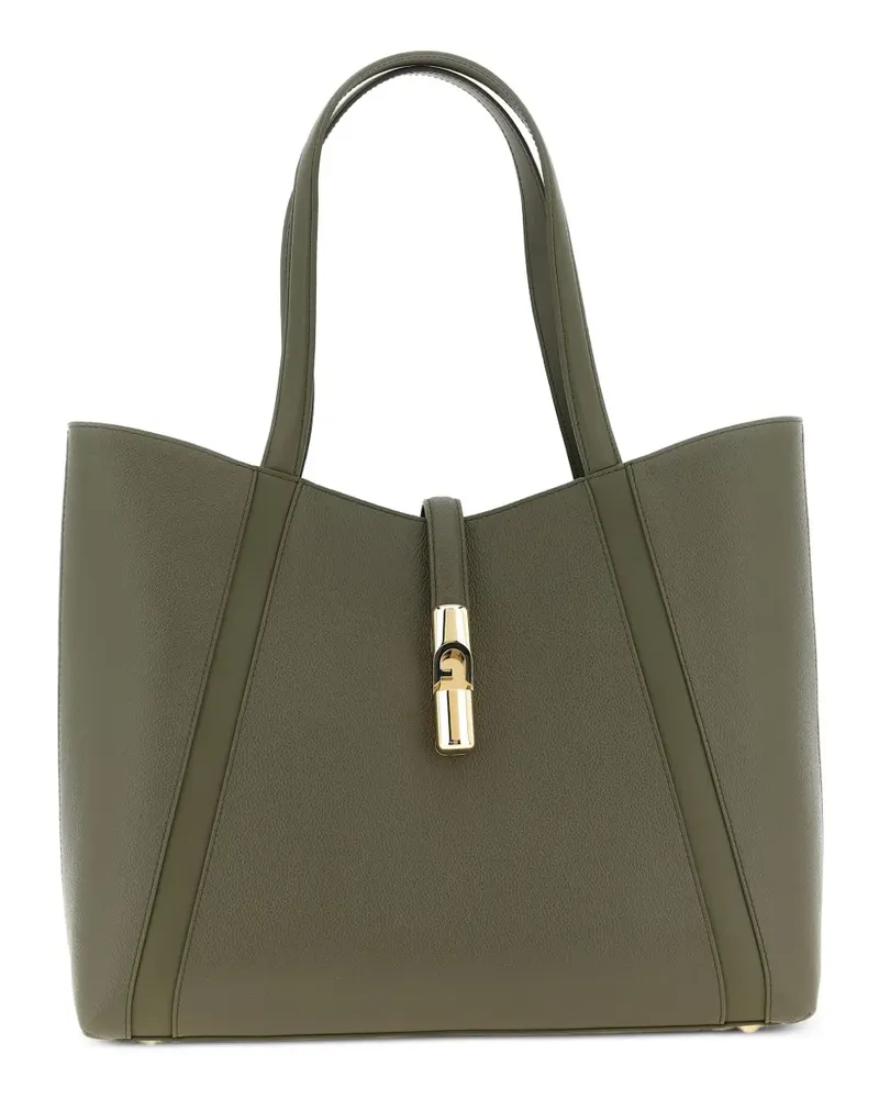 Furla Großer Goccia L Tote Bag - Grün Grün