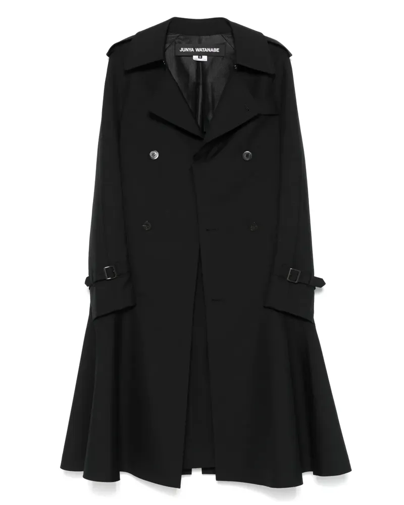 Junya Watanabe Cape mit Einsätzen - Schwarz Schwarz
