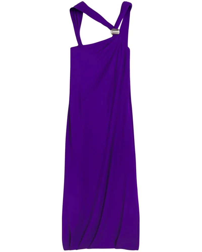 Lanvin Kleid aus geflochtenem Jersey - Violett Violett
