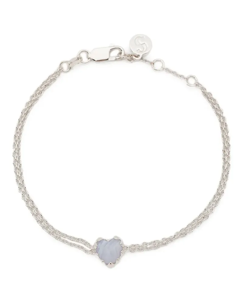 Stolen Girlfriends Club Love Claw Armband - Silber Silber
