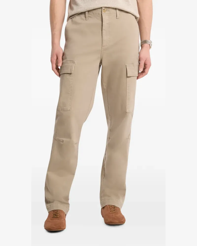 Michael Kors stretch cotton twill cargo pants - Nude Nude